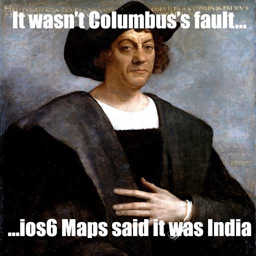 Apple Maps- The biggest mistake – Funny memes and trolls – Techline Info